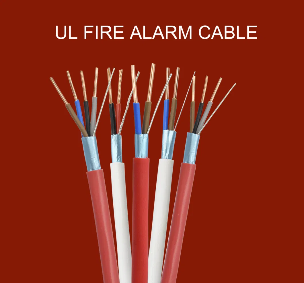 Stranded Bare Copper Conductor Flexible Cord Used for Fire Alarm System